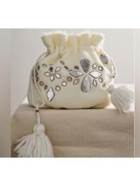 Free People Seasons Sparkle Mini Gift Sack